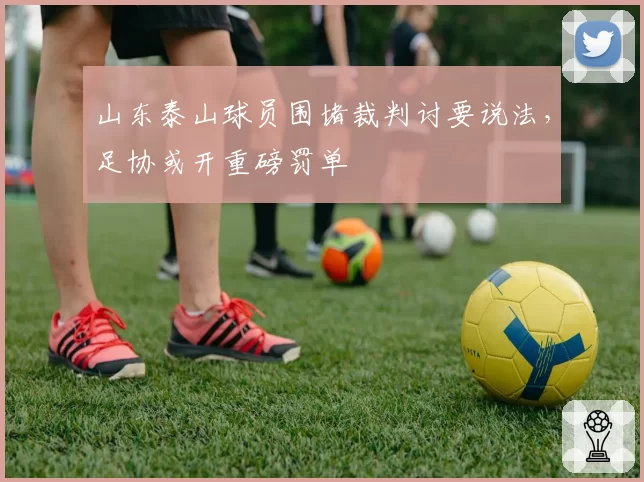 山东泰山球员围堵裁判讨要说法，足协或开重磅罚单